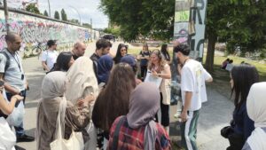 Visit and guided tour to the East Side Gallery, Berlin (Photo: Nada Elzoghby)