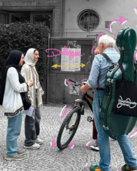 Dialogue with local communities (Photo: Zeina Koteit)